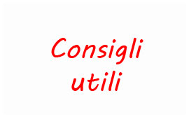 Consigli utili